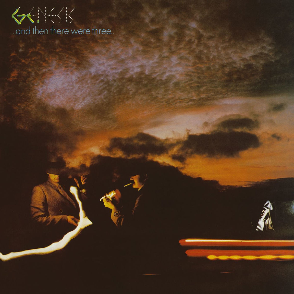 Genesis – And Then There Were Three (Sea Blue Vinyl) (Indies) vinyl record cover