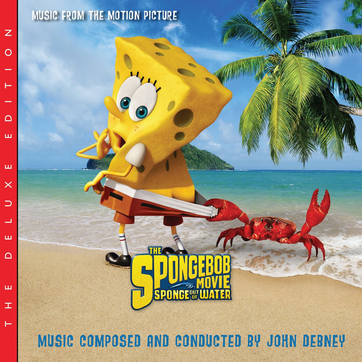 John Debney – Spongebob Movie: Sponge Out Of Water (10th Anniversary Edition) ( vinyl record cover