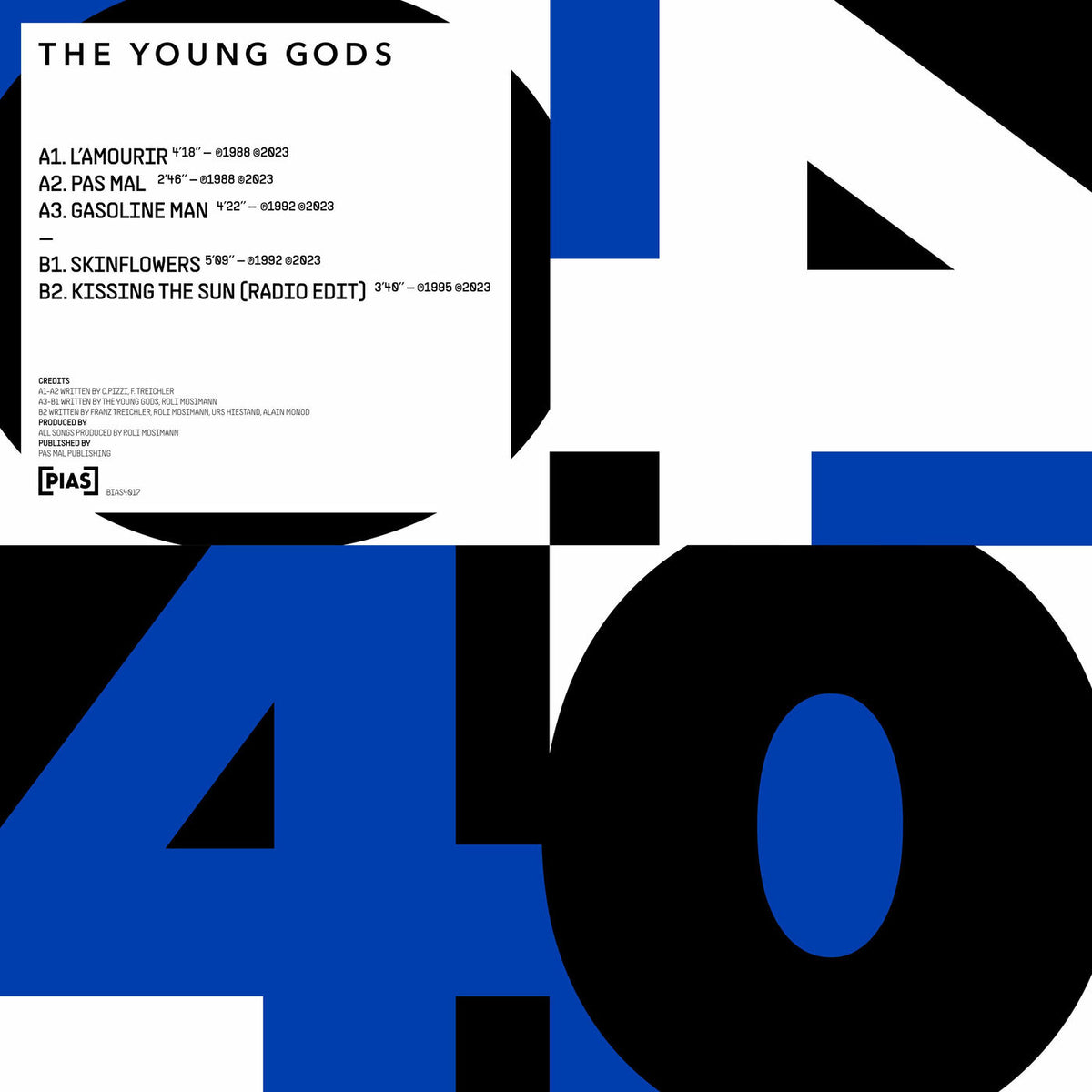 The Young Gods – [PIAS] 40 vinyl cover