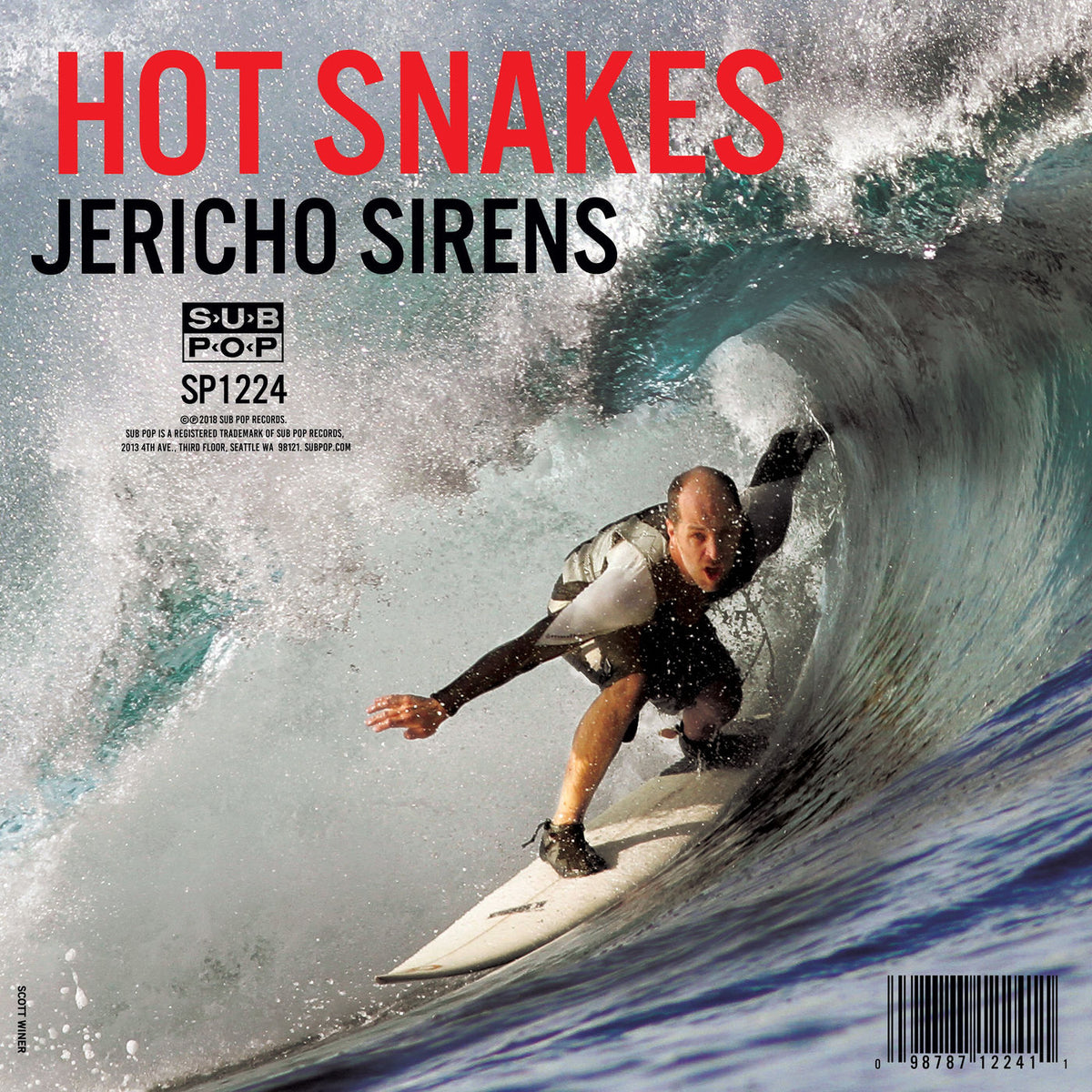 Hot Snakes – Jericho Sirens vinyl record cover