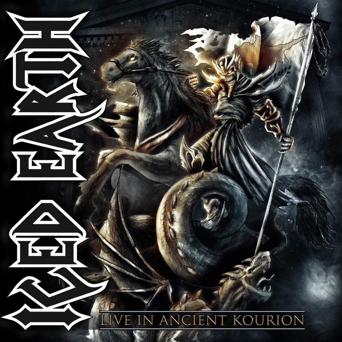 Iced Earth – Live in Ancient Kourion vinyl record cover