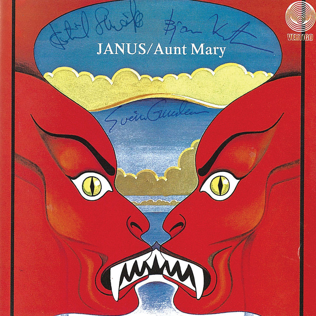 Aunt Mary – Janus vinyl record cover