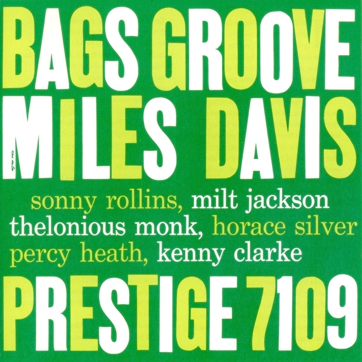 Miles Davis – Bags' Groove vinyl record cover