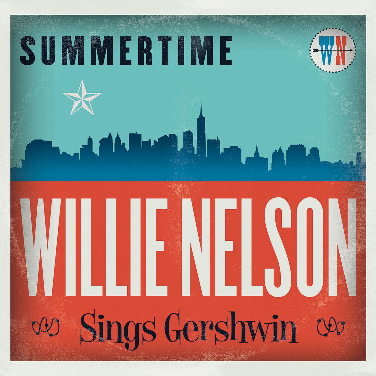 Willie Nelson – Summertime: Willie Nelson Sings Gershwin vinyl record cover