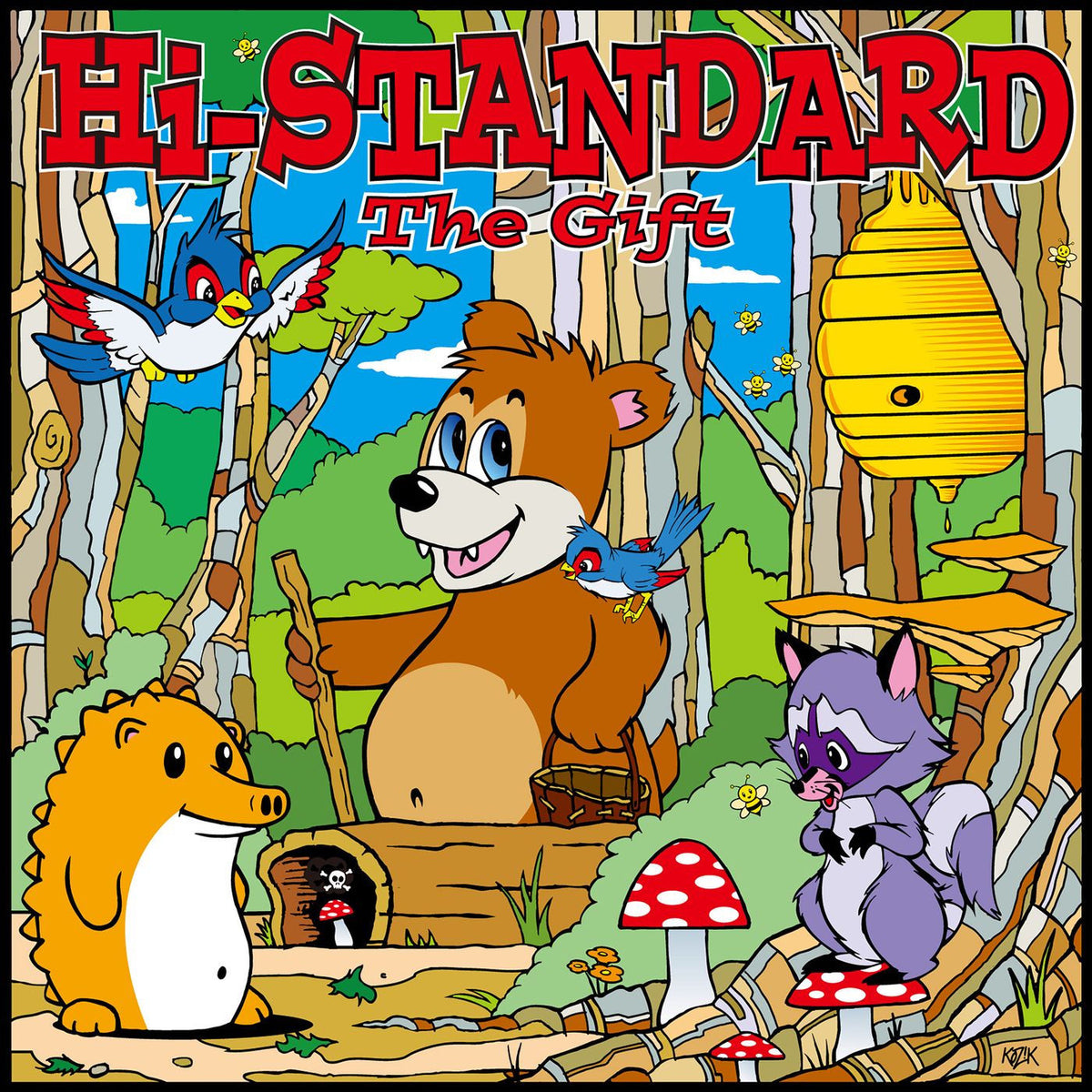 Hi-Standard – The Gift vinyl record cover
