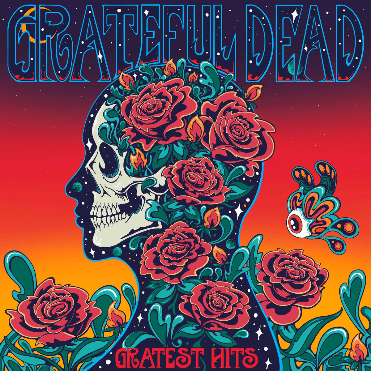 Grateful Dead – Gratest Hits vinyl record cover