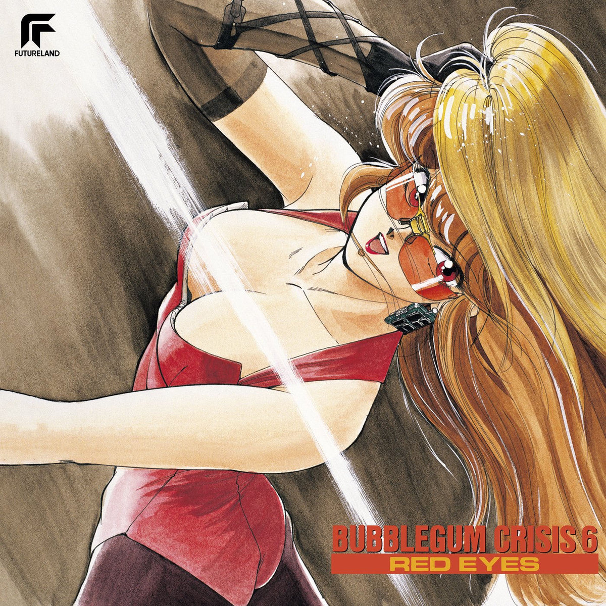 Various Artists – Bubblegum Crisis 6: Red Eyes (2022 Remaster) vinyl record cover
