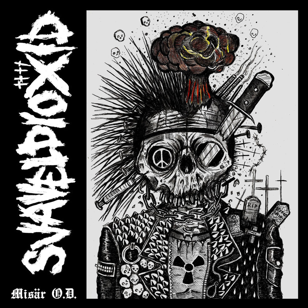 Svaveldioxid – Misär O.D. vinyl record cover
