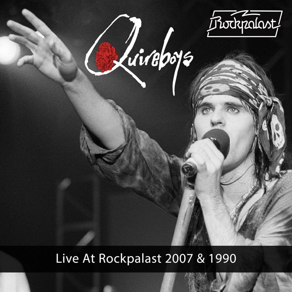The Quireboys – Live At Rockpalast 2007 & 1990 vinyl cover