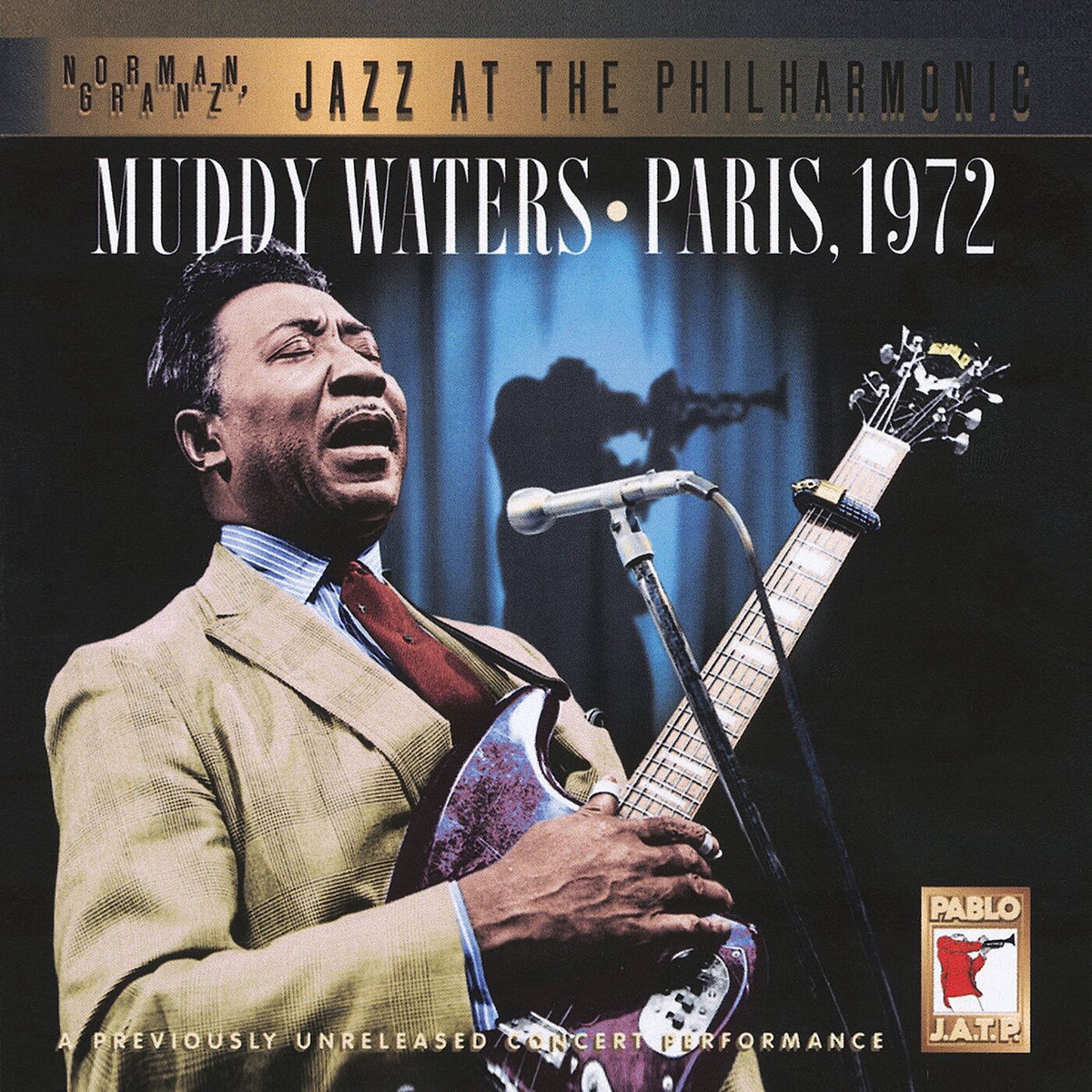 Muddy Waters – Paris 1972 (12"SGL) vinyl record cover