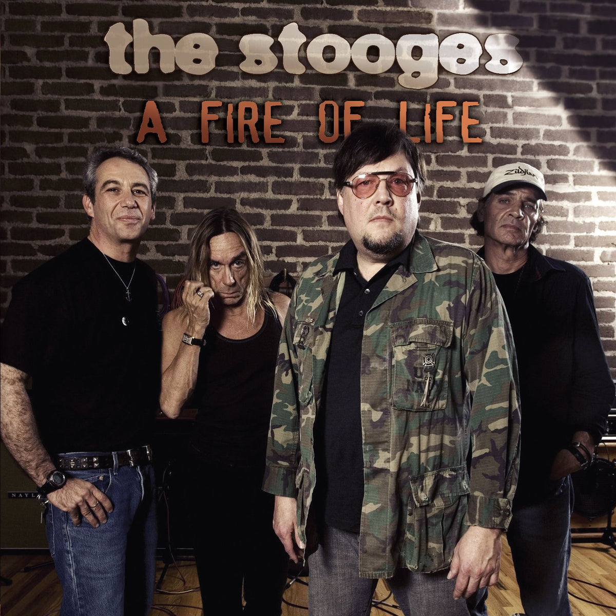 The Stooges – A Fire of Life vinyl record cover