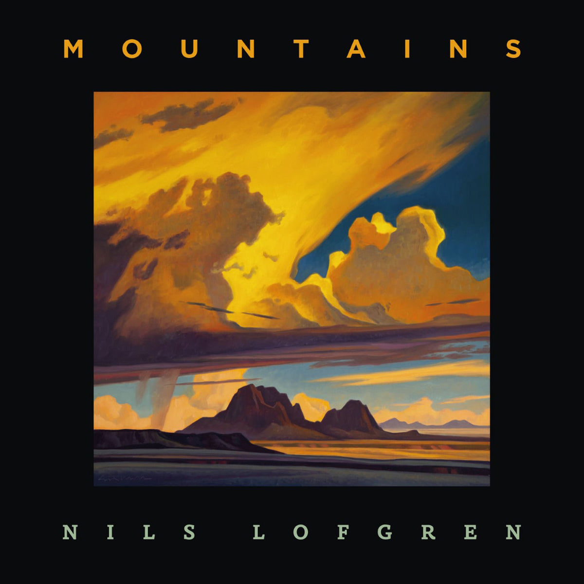 Nils Lofgren – Mountains (Black Vinyl) vinyl record cover