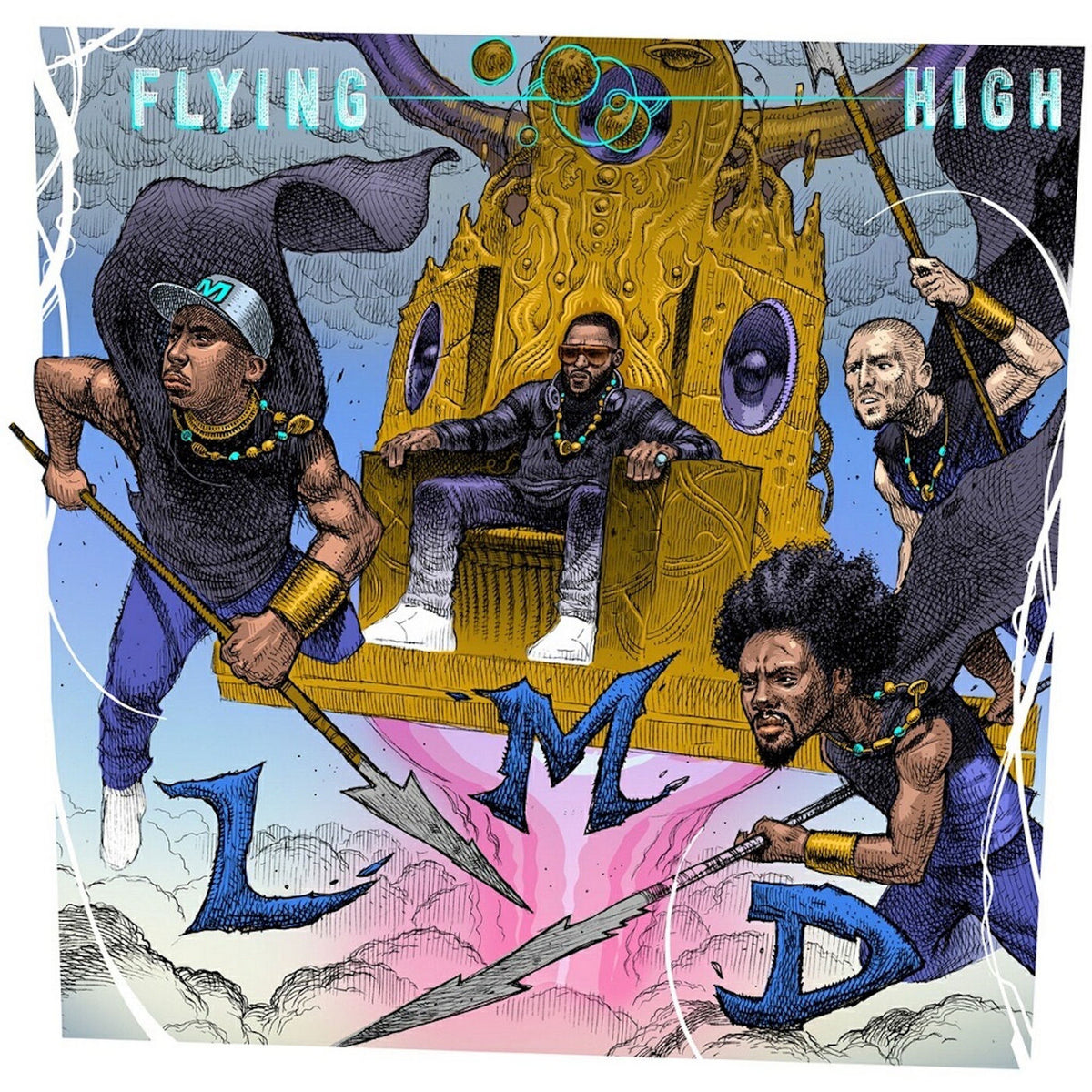 Lmd – Flying High vinyl record cover