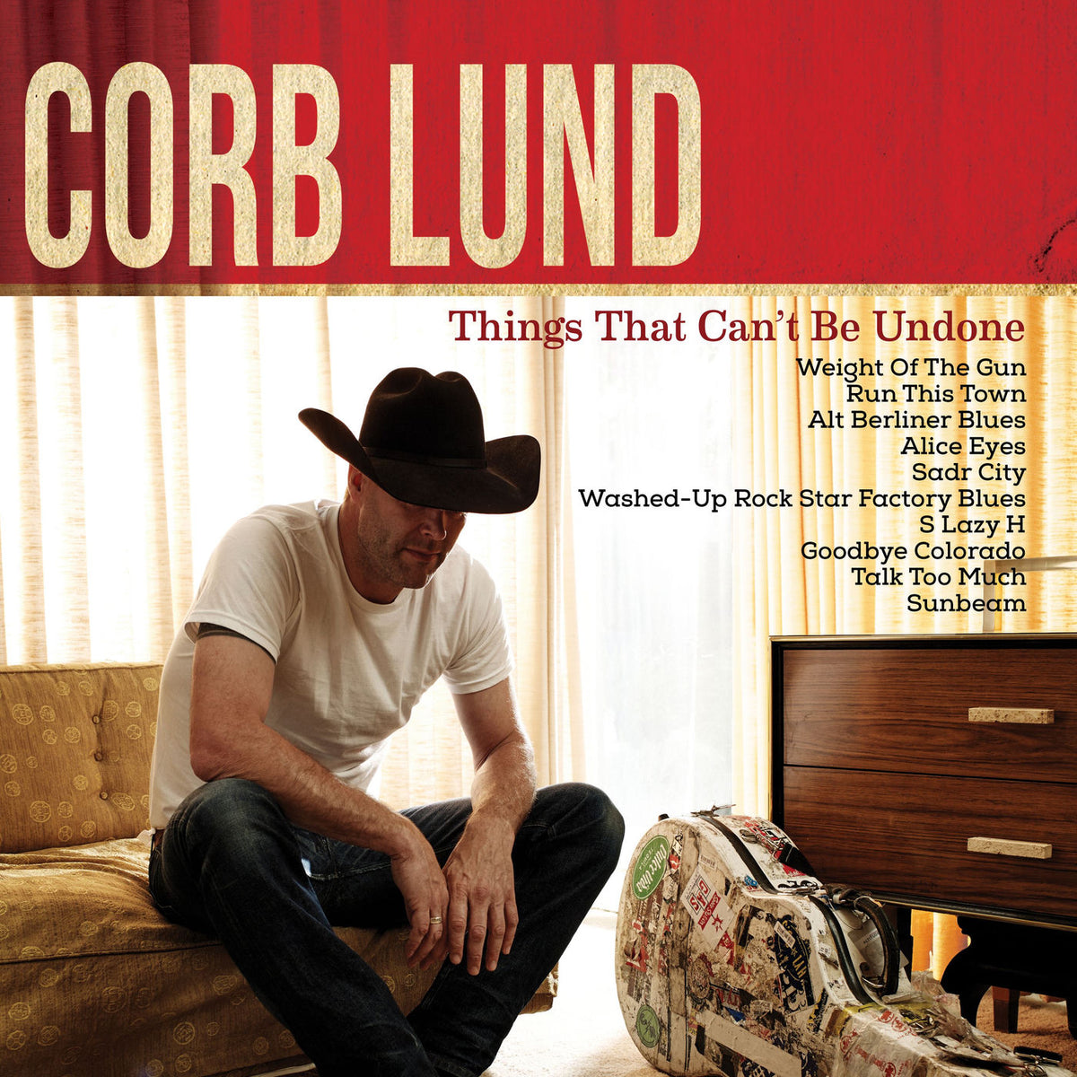 Corb Lund – Things That Can't Be Undone vinyl cover