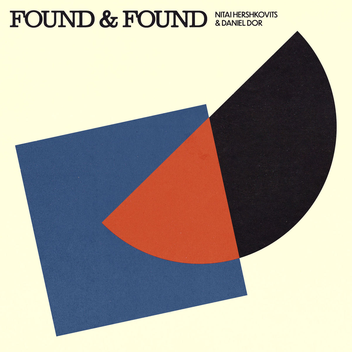 Nitai Hershkovits – Found & Found vinyl cover