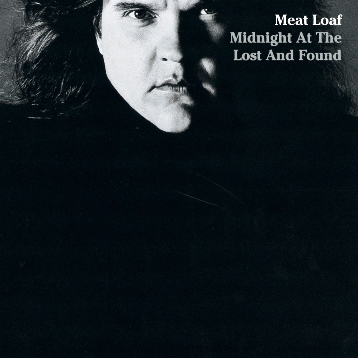 Meat Loaf – Midnight At The Lost And Found (Silver & Black Marbled Vinyl) vinyl record cover