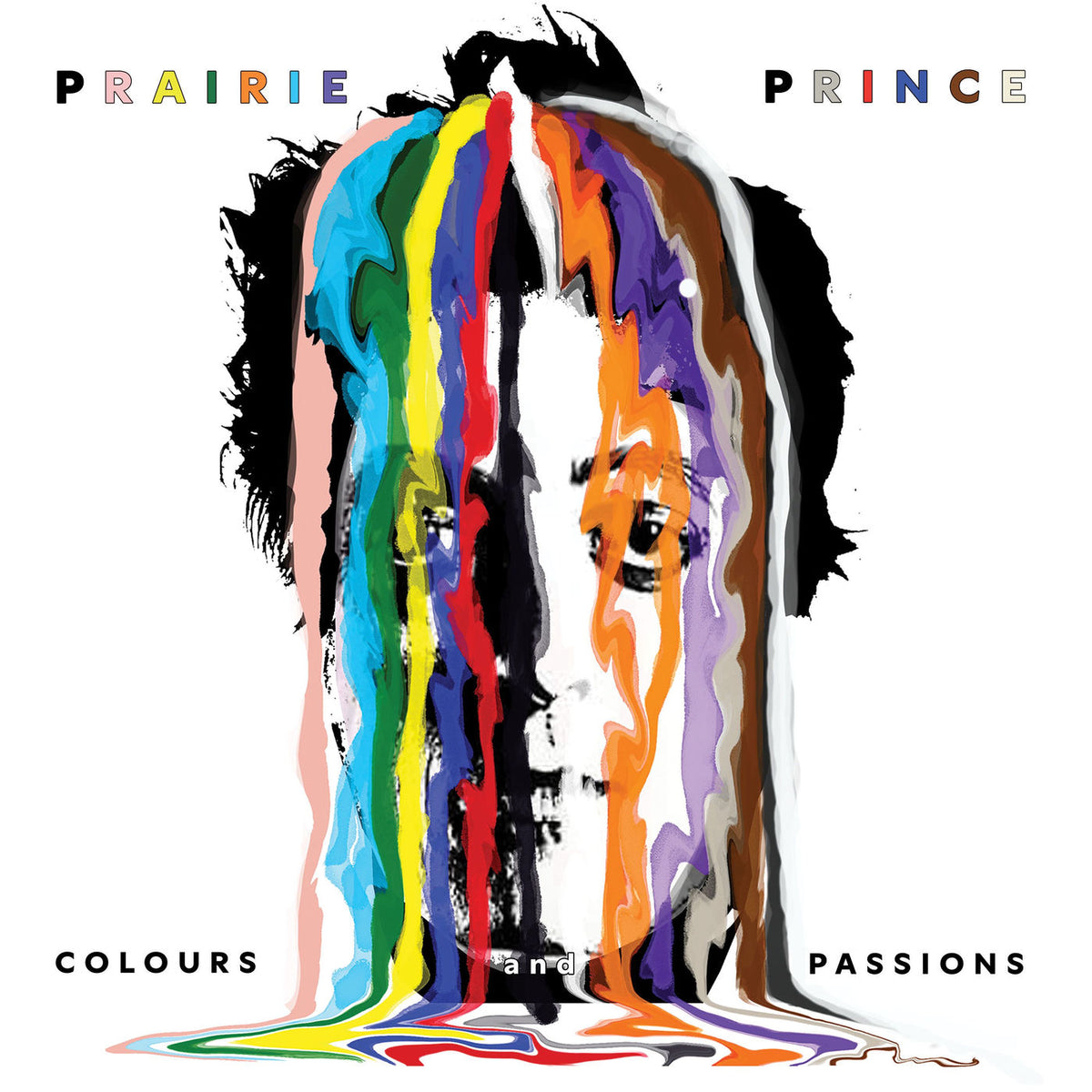 Prairie Prince – Colours & Passions vinyl record cover