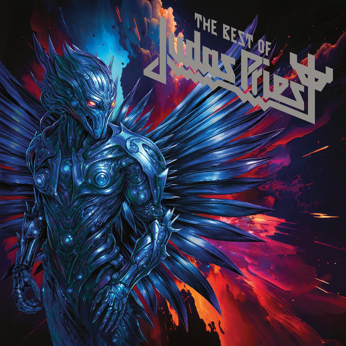 Judas Priest – The Best Of Judas Priest (BLUE 140G BIO VINYL) vinyl record cover