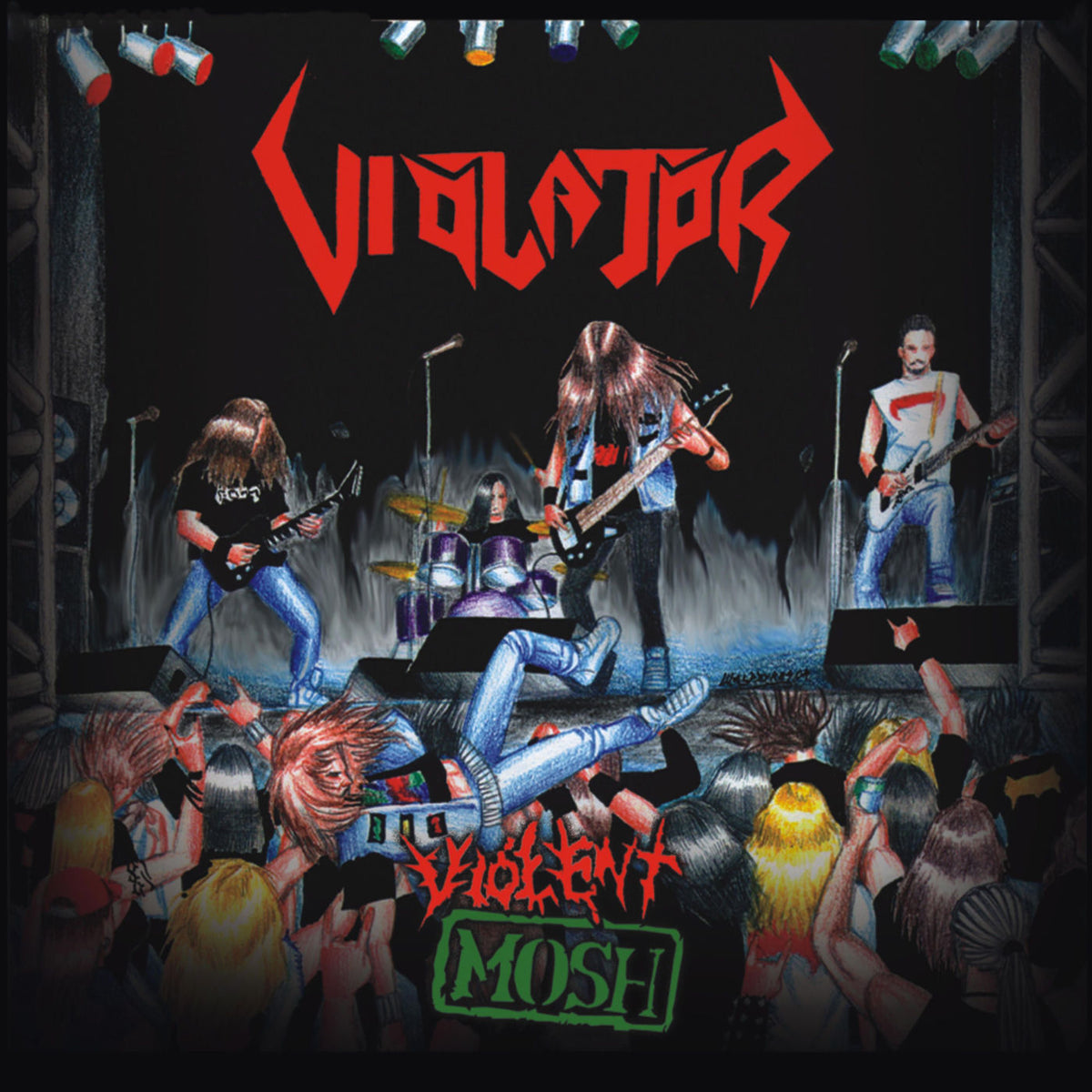 Violator – Violent Mosh vinyl record cover
