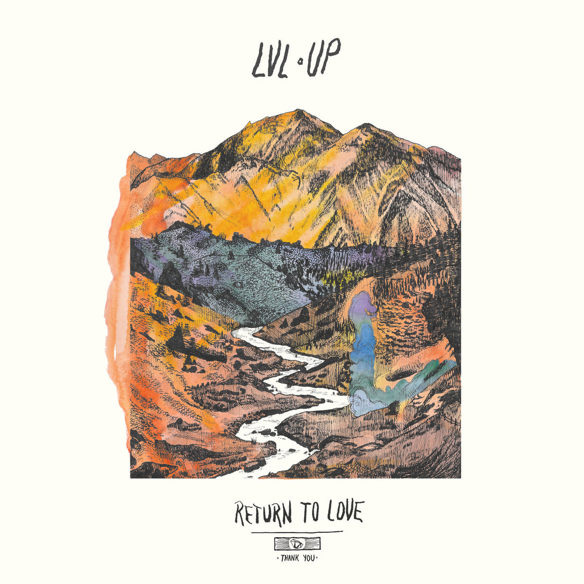 Lvl Up – Return to Love vinyl record cover