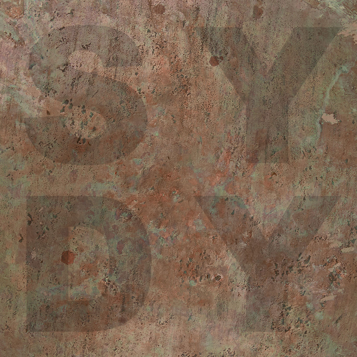 Shiny Darkly – Bronze vinyl record cover