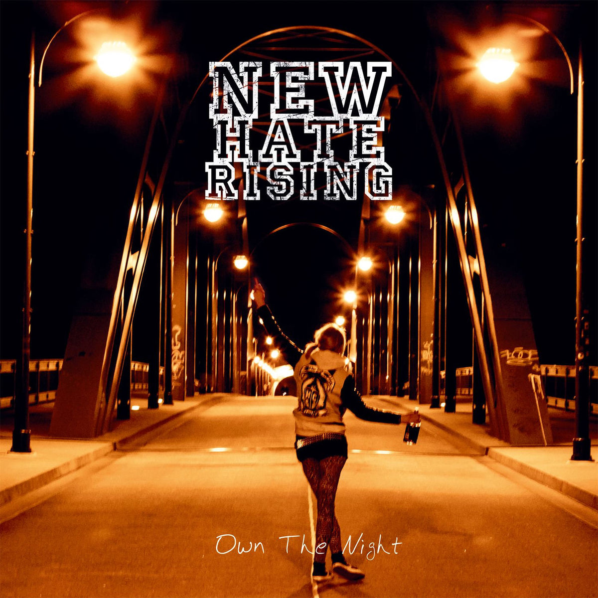 New Hate Rising – Own The Night vinyl record cover