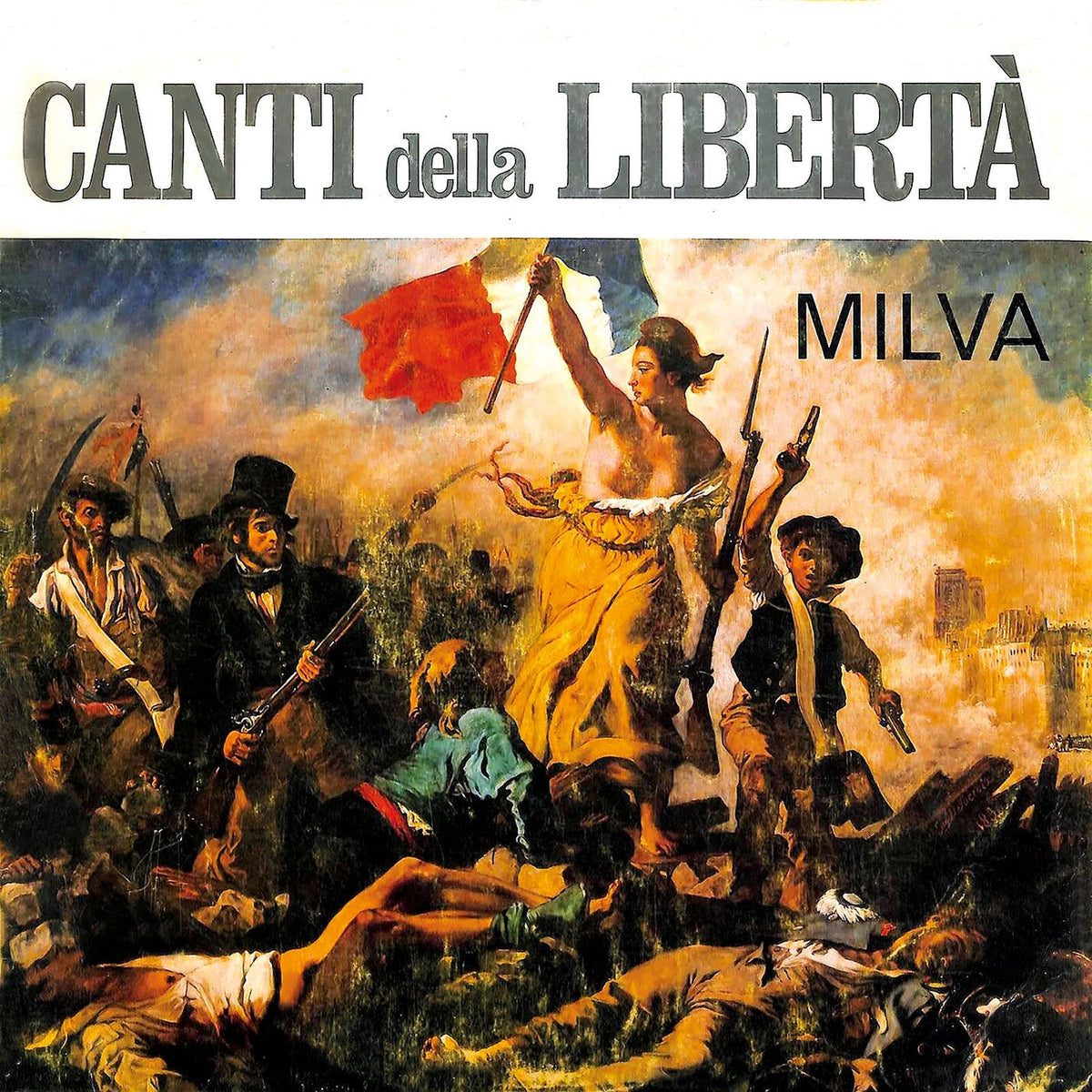 Milva – Canti Della Liberta vinyl record cover