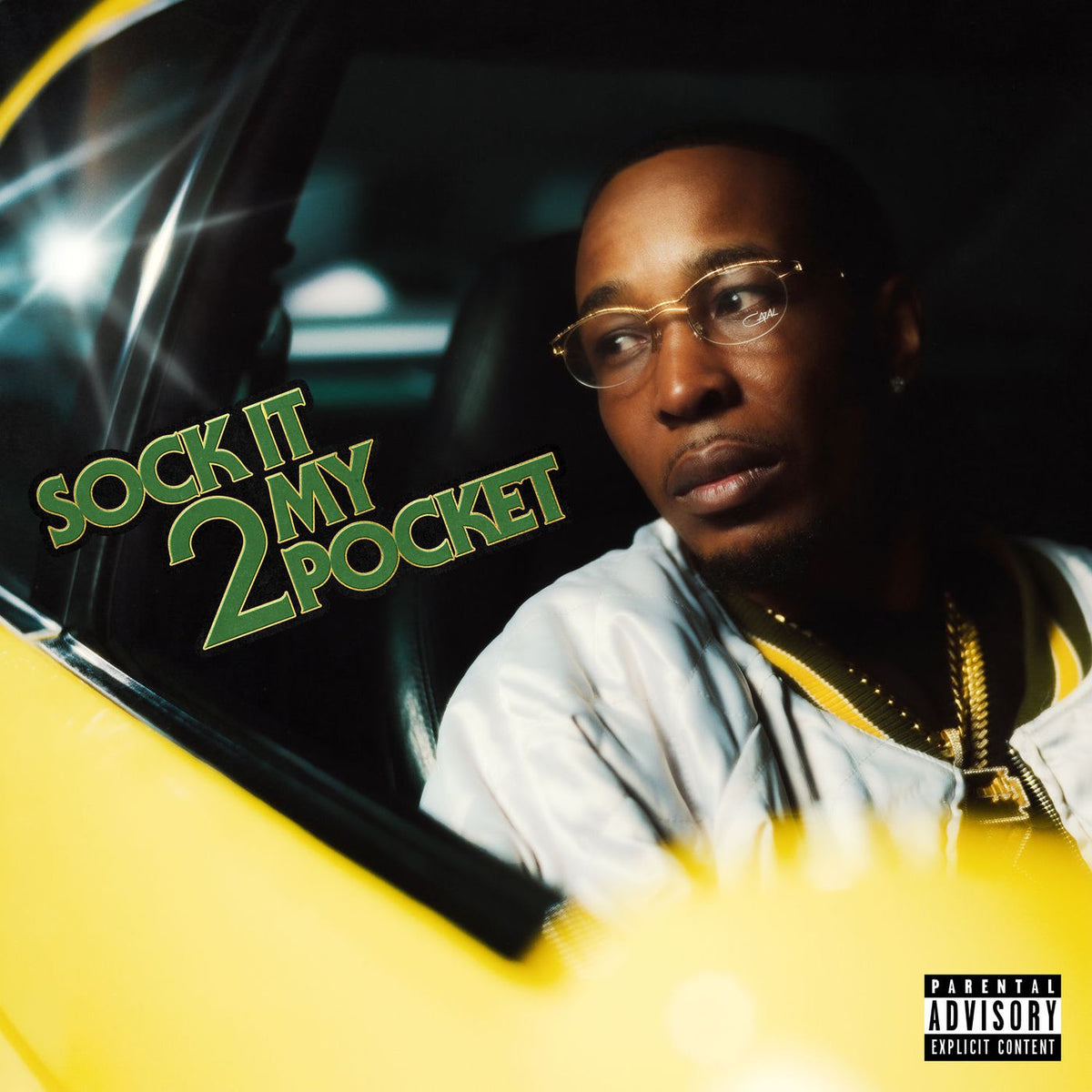 Rome Streetz – Sock It 2 My Pocket (Gunpowder Black & Yellow Vinyl) vinyl record cover