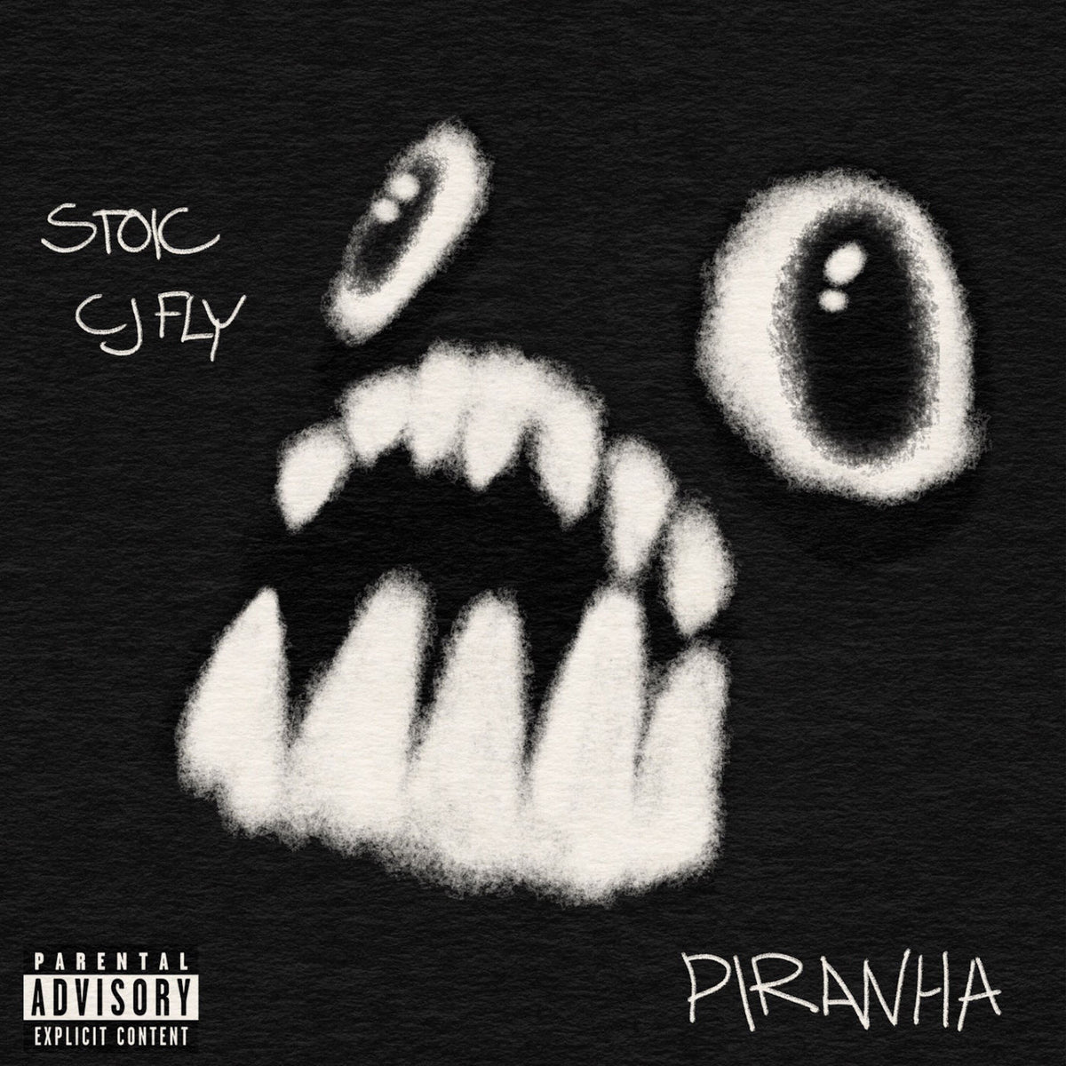 CJ FLY – PIRANHA vinyl cover