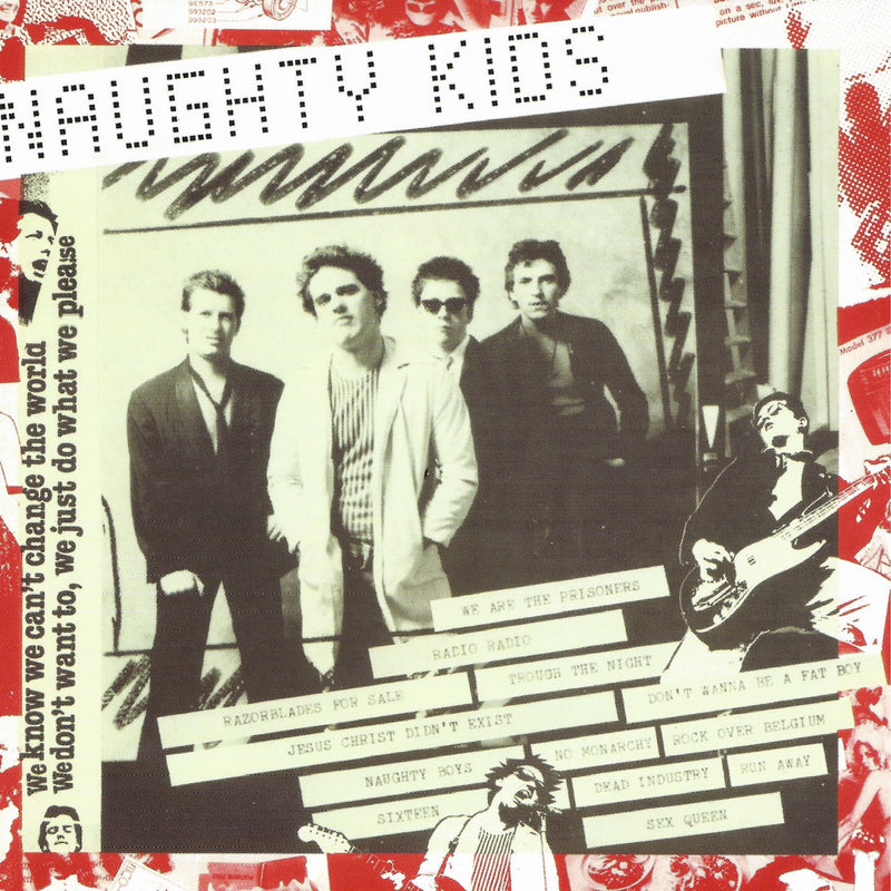 The Kids – Naughty Kids vinyl record cover