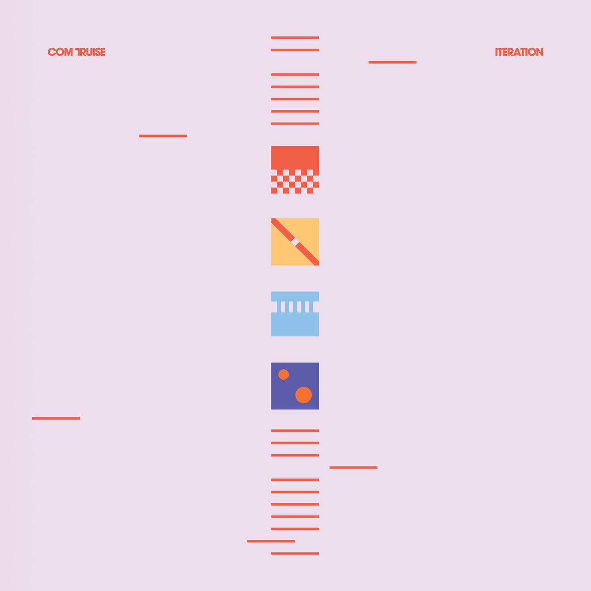 Com Truise – Iteration vinyl cover