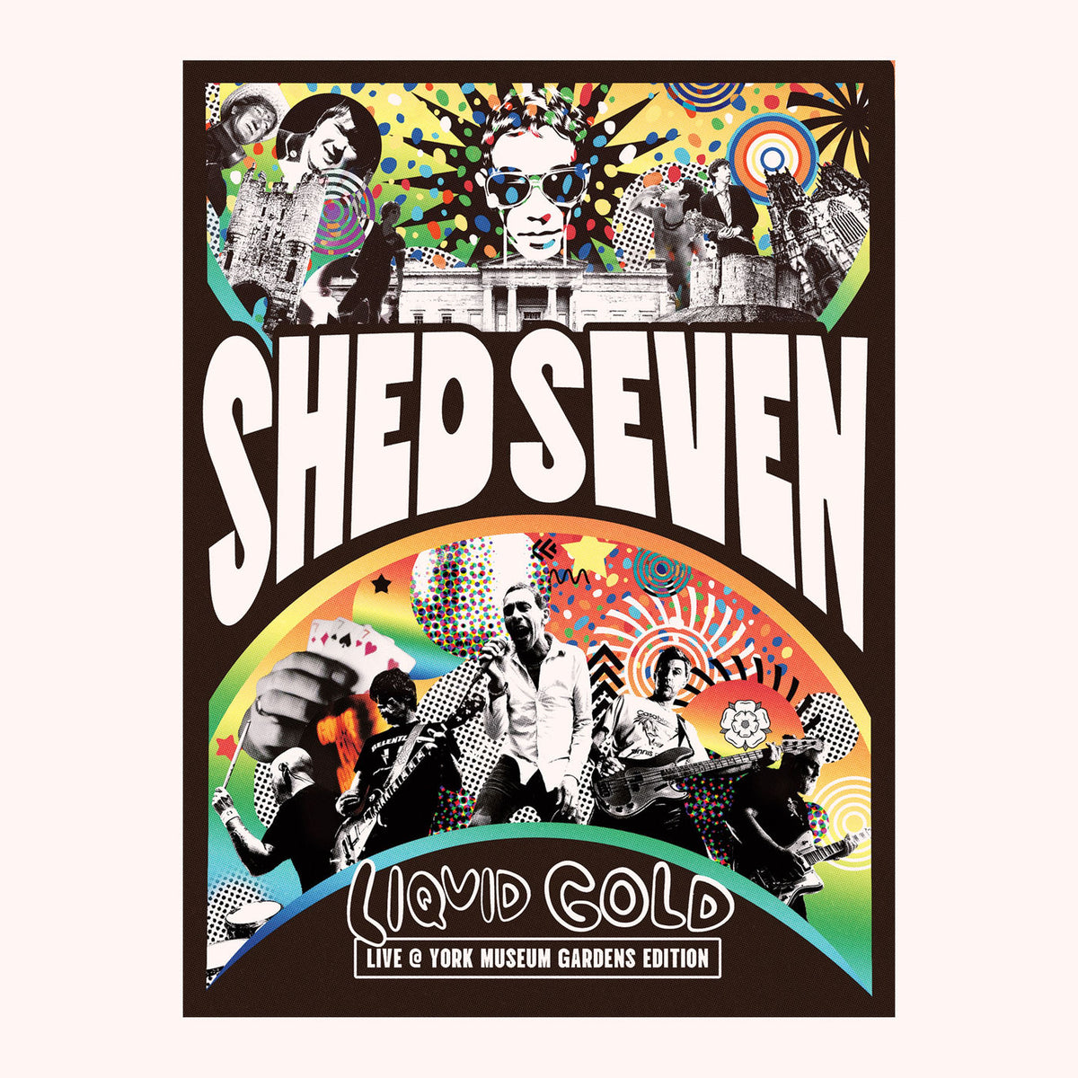 Shed Seven – Liquid Gold vinyl record cover