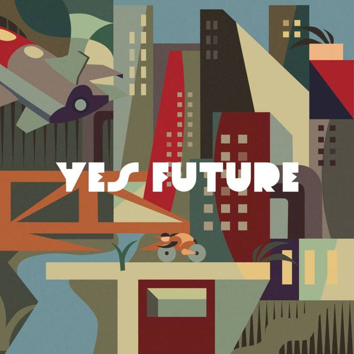 Los Chikos Del Maiz – Yes Future vinyl record cover