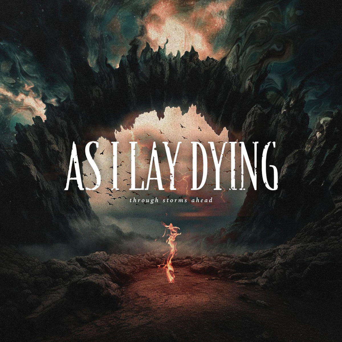 As I Lay Dying – Through Storms Ahead vinyl record cover