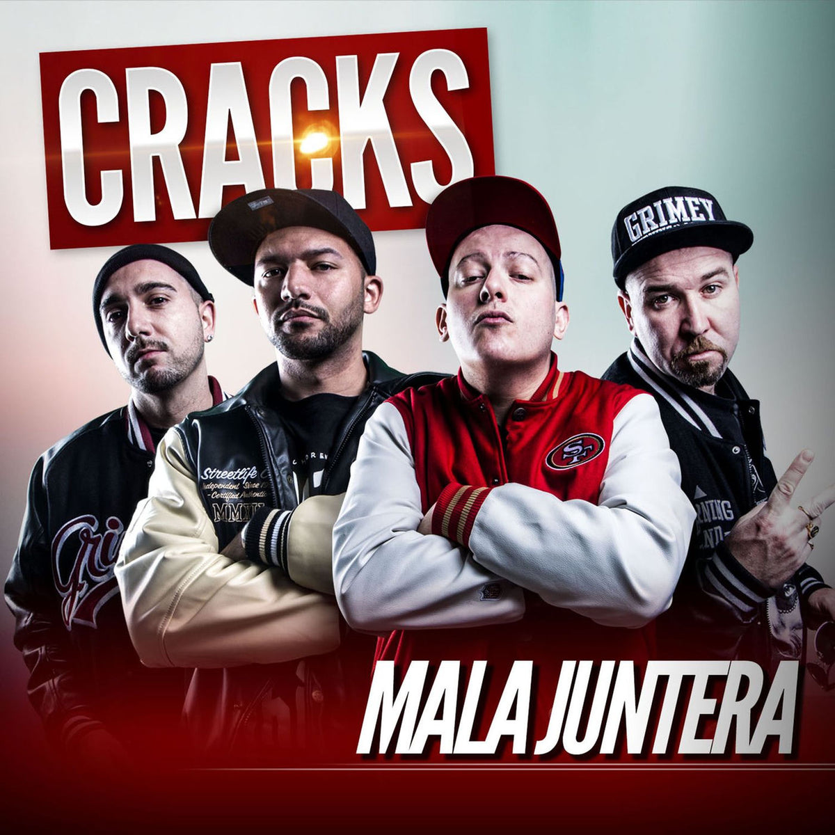 Mala Juntera – Cracks vinyl record cover