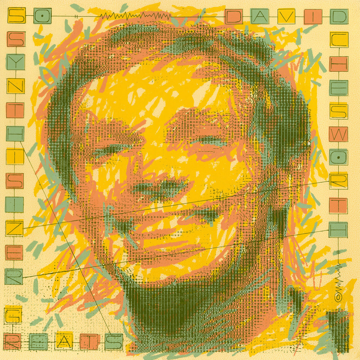 David Chesworth – 50 Synthesizer Greats vinyl cover