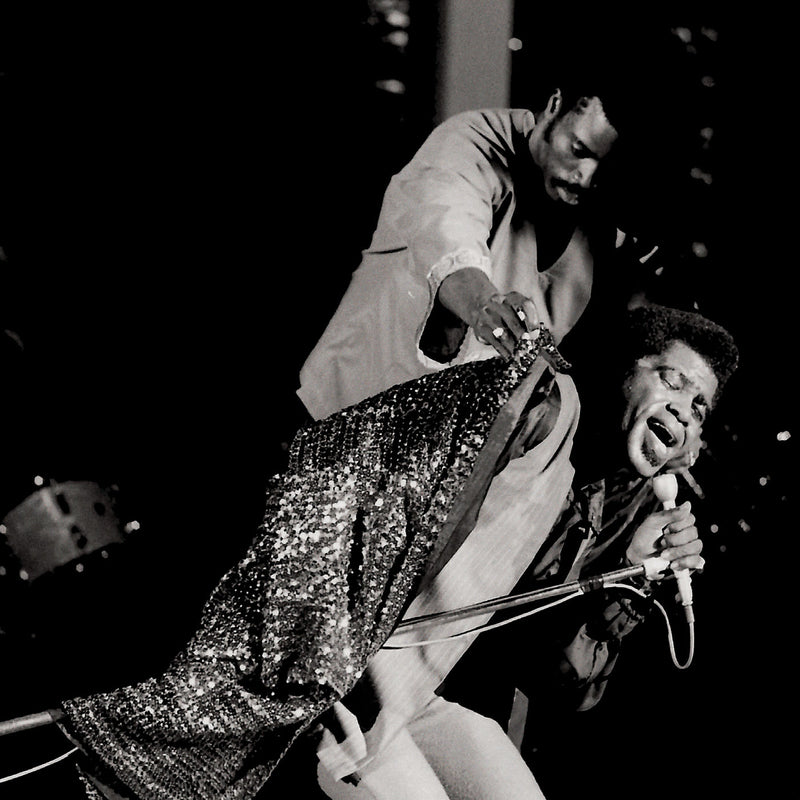 James Brown – Live at Home With His Bad Self vinyl record cover