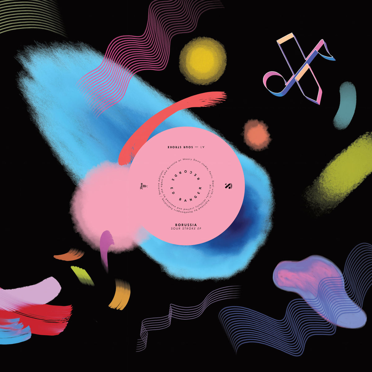 Borussia – Sour Stroke vinyl cover