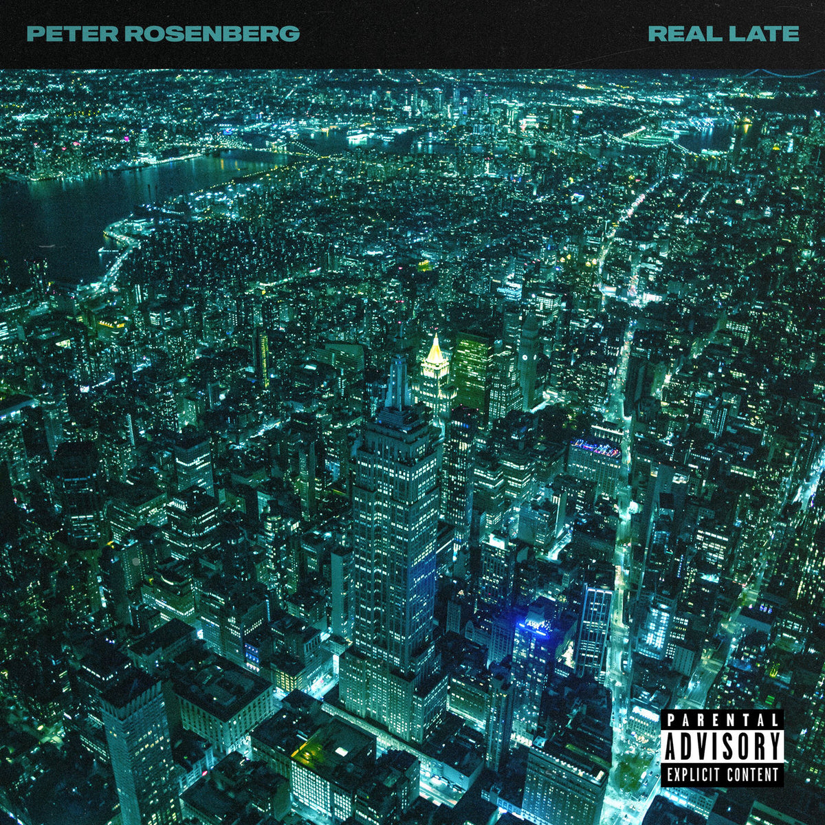 Peter Rosenberg – Real Late vinyl cover