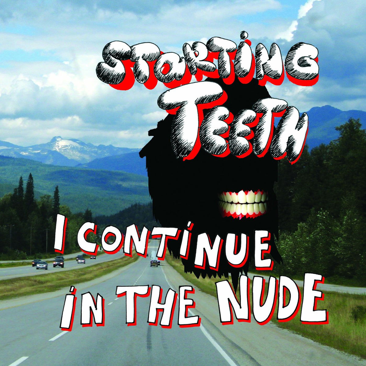 Starting Teeth – I Continue in the Nude vinyl cover