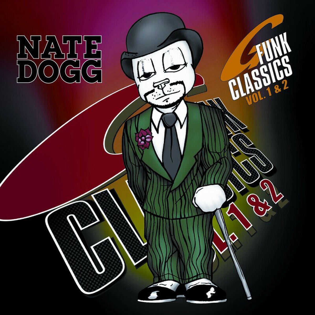 Nate Dogg – G Funk Classics Vol 1 & 2 vinyl record cover