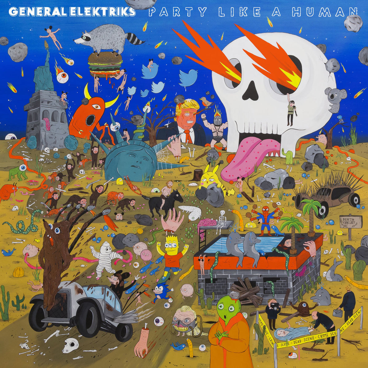 General Elektriks – Party Like A Human vinyl record cover