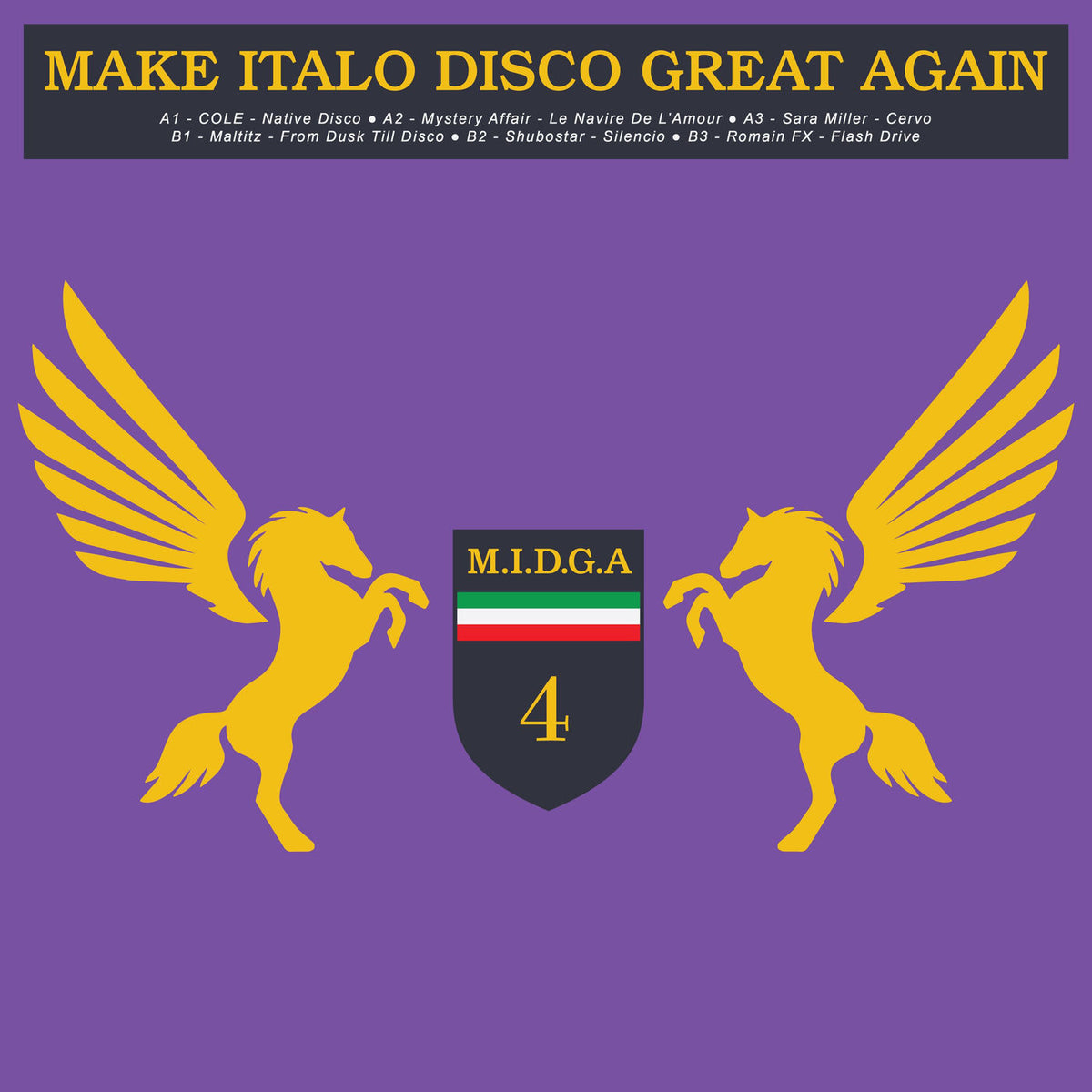 Various Artists – Make Italo Disco Great... vinyl record cover