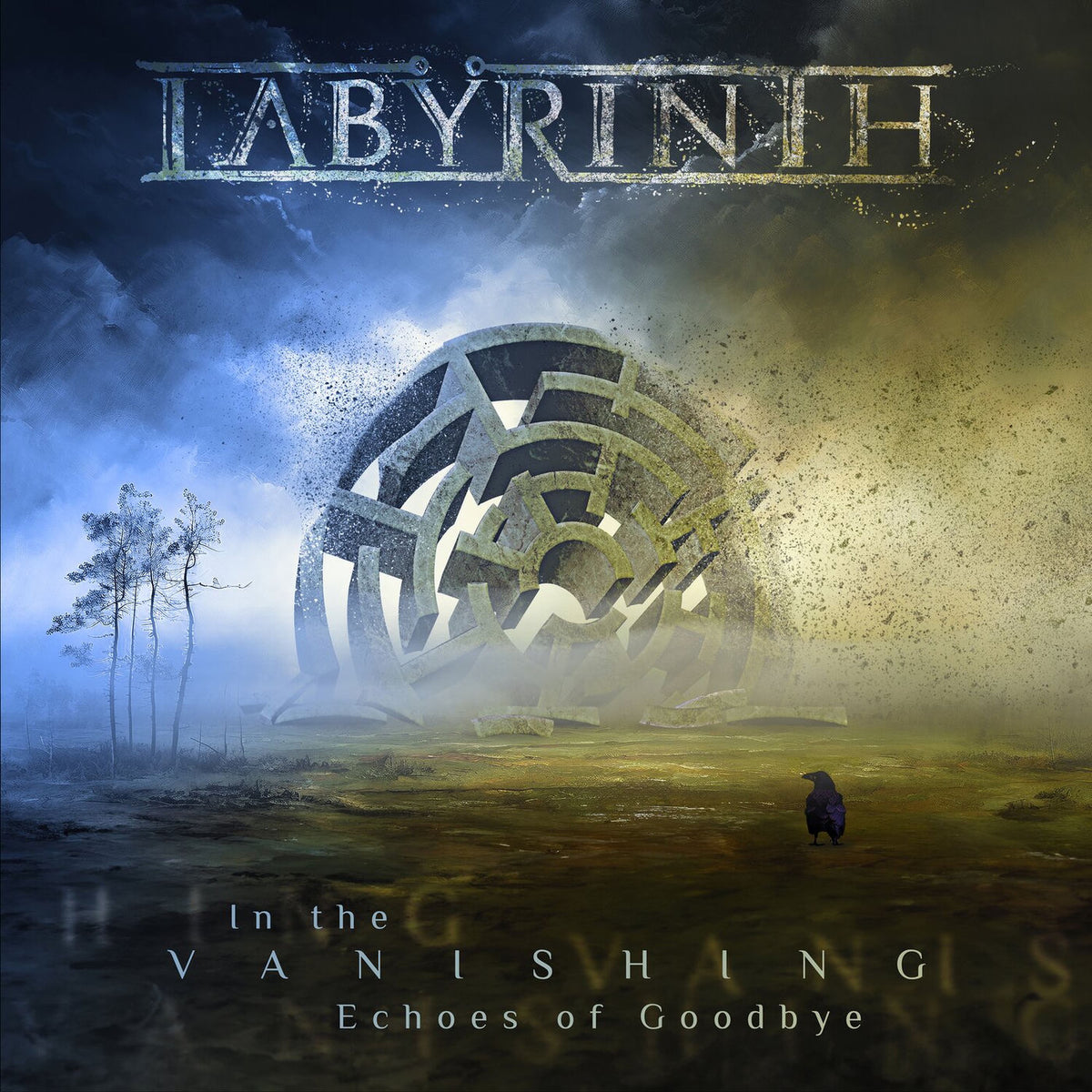 Labyrinth – In The Vanishing Echoe... vinyl record cover