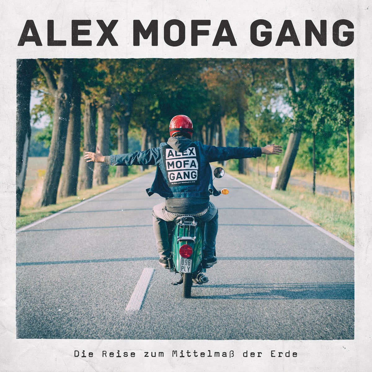 Alex Mofa Gang – Die Reise Zum Mittelmass Der Erde vinyl record cover