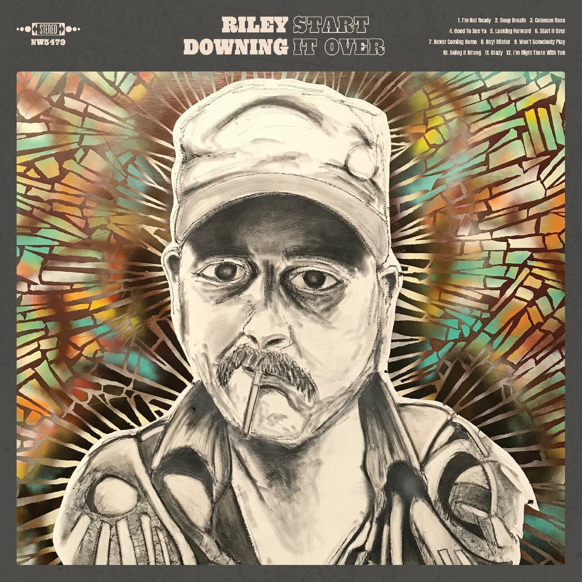 Riley Downing – Start It Over vinyl record cover
