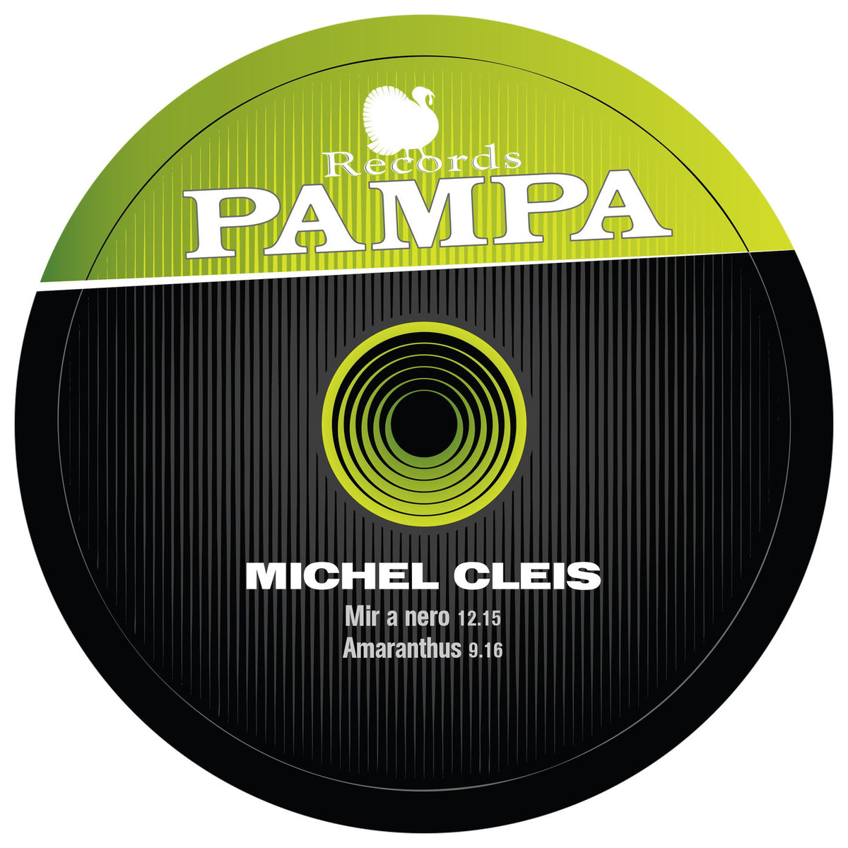 Michel Cleis – Mir a nero vinyl cover