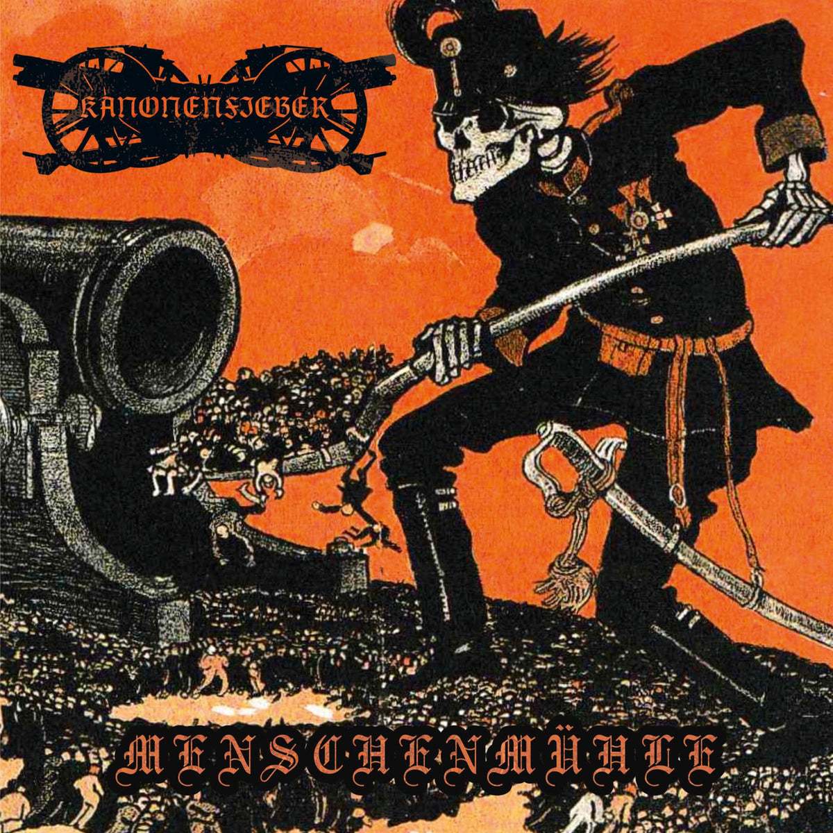 Kanonenfieber – Menschenmuhle vinyl record cover