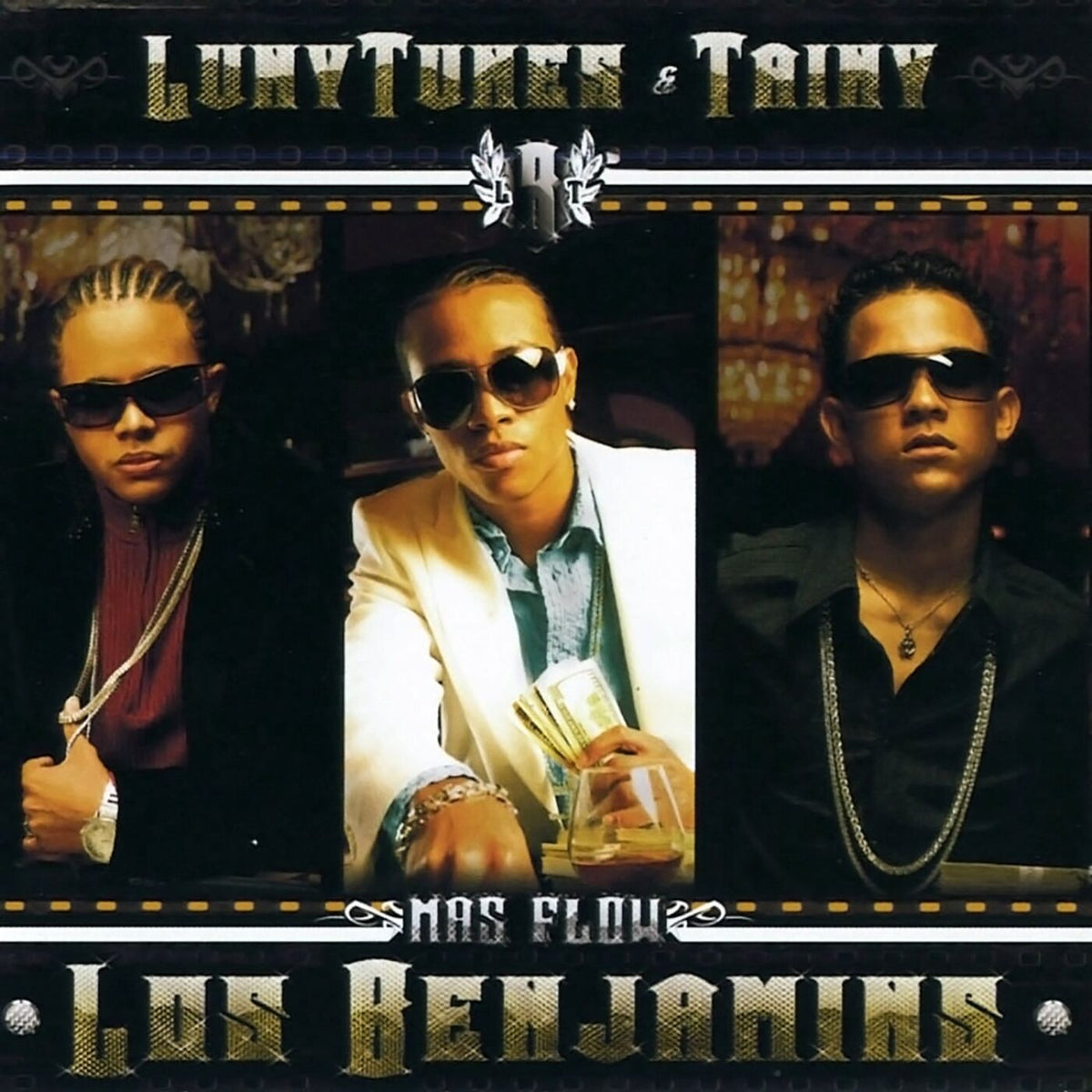 Luny Tunes – Mas Flow Los Benjamins vinyl record cover