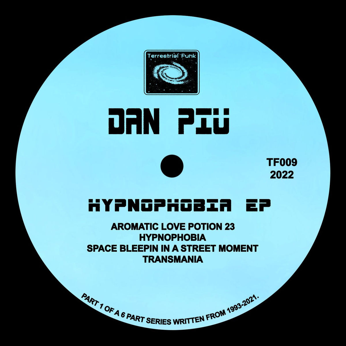 Dan Piu – Hypnophobia - EP vinyl cover